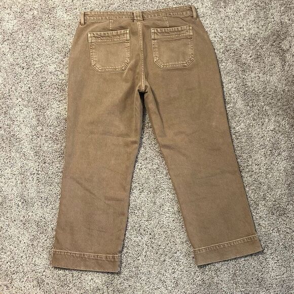 KanCan Tan Straight Leg Ankle Cut Denim Jeans Size 29 - Picture 3 of 7